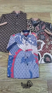 KEMEJA BATIK COUPLE ANAK DAN AYAH
