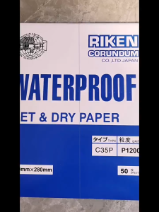 Giấy nhám RIKEN C35P Nhật số 80 đến 2500 - Giấy nhám mịn - Giấy nhám các cỡ
