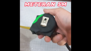 Meteran Tukang Bangunan Kayu 5 Meter M