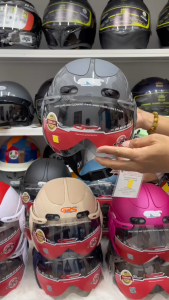 Mũ Bảo Hiểm GRS 102 Kính/Bảo Hành 12 Tháng   (MÀU ĐEN)