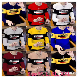 Bisa COD Sweater Keren Kaos Pria Distro Crewneck Trendy Willclass Sweatshirt Elegan Sweter Kekinian