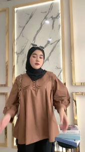 Hilmi Shirt Atasan Wanita Terbaru Korean Style