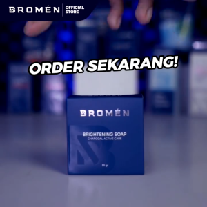 BROMEN Brightening Soap 50gr - Sabun Muka Pria untuk Mencerahkan Wajah Kusam - UrbanGlow