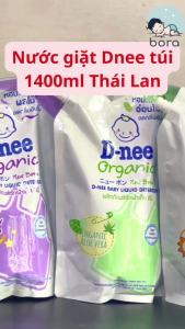 Nước giặt Dnee dạng túi Thái Lan chính hãng giặt xả 2in1 an toàn cho bé