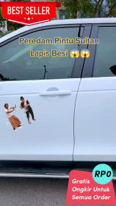 Pelindung Pintu Mobil Bahan Karet & Besi Model Jepit Panjang 5 Meter Universal MS