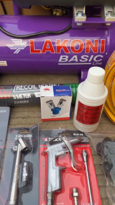 NEW!!!YUKIDO Basic 8S Kompresor Silent Oilles 0.75 HP Compressor 8 S asia king perkakas