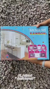 Kitchen Set Rainbow Rak Bumbu Dapur Cantik