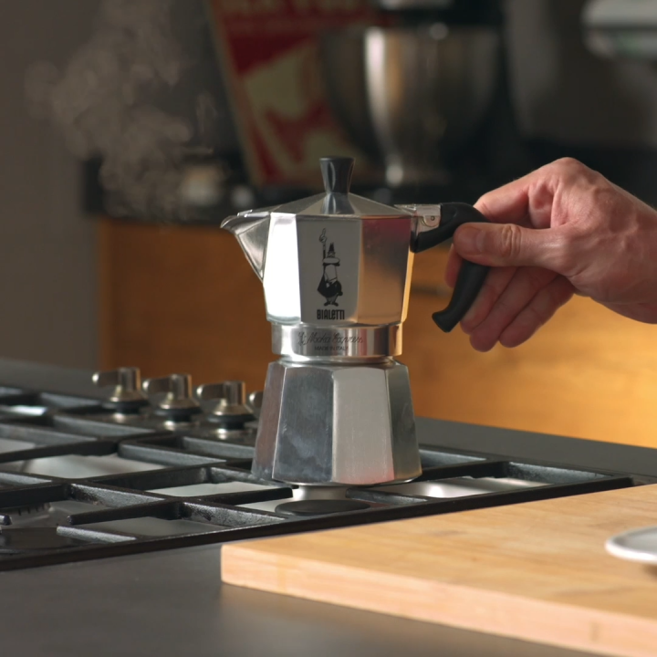 Bialetti Break Alpina Cups Espresso Moka Pot Aluminium