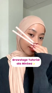 Sea Makeup Browstage Micro Pencil 2in1 with Browstage and Spoolie - Virgo Shoop
