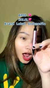 XI XIU Divine Eyeliner Stamp || 2 in1 Eyeliner || Liquid || Black || Waterproof || BPOM