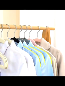 OFM-C1128 Hanger Baju Gantungan Beludru Tidak Licin / Gantungan Baju Aesthetic Anti Slip Dewasa
