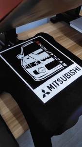 Mitsubishi Lancer Final Evolution 10 X JDM Automotive Car T Shirt ( Mitsubishi Accessories ) AUTOMOTEEVE