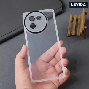 Soft Case Lens Metalic Transparan Vivo V30E Vivo V40 Vivo V40 Pro Vivo V40 Lite