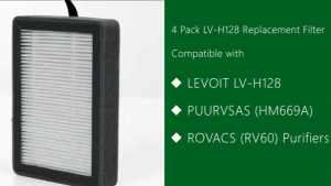 【2piece】🚚 Local shipping🚚 Replacement Compatible with levoit levoit LV-H128 LV-H13EU Filter Air Purifier Accessories True Original HEPA&Active Carbon High-Efficiency H13 Antibacteria Virus and Smoke Moisture and Odor Eliminator