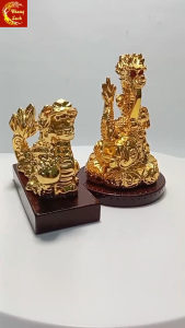 Tượng Rồng Đứng Rồng Nằm Nhả Ngọc Rồng Mạ Vàng Xanh Ngọc Vàng Cam Tượng Rồng Phong Thủy Trang Trí Nhà Cửa Sang Trọng Ấm Cúng Mang Lại May Mắn Tài Lộc