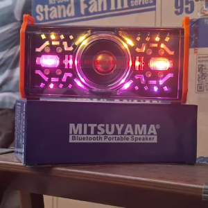 Speaker Bluetooth Full Bass LED RGB Mecha LETTO dari MITSUYAMA 22 pcs Lampu LED RGB subwoofer extra bass stereo sound TWS Wireless Speaker Bluetooth Full Bass Subwoofer Salon bluetooth full bass