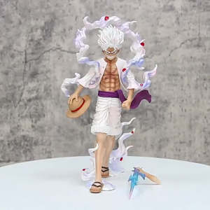 Mô hình OnePiece - Mô hình Luffy Gear 5 Đi Bộ cao 23cm - Có hộp màu