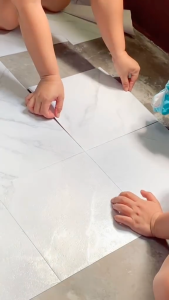 30x30cm Vinyl Tile Flooring Self adhesiv Marble Tile Sticker Waterproof Wood Grain Floor Stickers