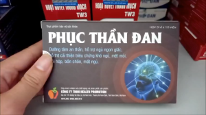 Phục Thần Đan - Giúp dưỡng tâm an thần ngủ ngon giấc sáng dậy tỉnh táo - Cải thiện tình trạng khó ngủ mệt mỏi bồn chồn mất ngủ - hộp 30 viên