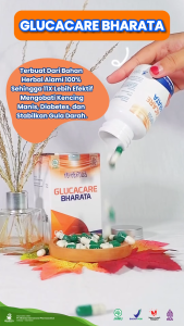 Obat Diabetes Gula Darah Glucacare Bharata Herbal Asli Original 100%