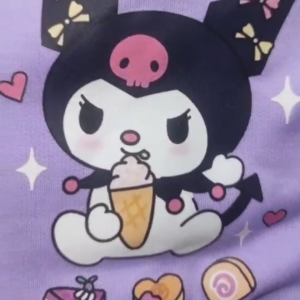 FTH - SET MUSLIM KUROMI I SETELAN ANAK PEREMPUAN KUROMI USIA 3-12 TAHUN