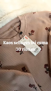 Kaos Lengan Panjang Wanita Printing Premium