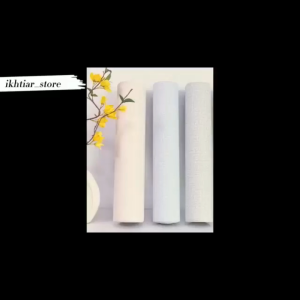 Wallpaper Foam Linen Roll: Dekorasi Dinding Kamar Kelas Atas Ukuran 2.8 Meter