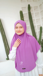 HIJAB JUMBO NON PAD TERBARU SERIES LEONA DAFFI