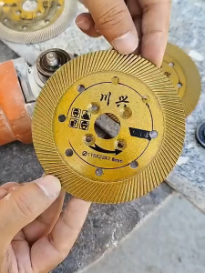 Mata Gerinda Potong Keramik Granit Mata Pisau Gurinda Potong Granit Mata Gerinda Bobok Tembok 4 Inch