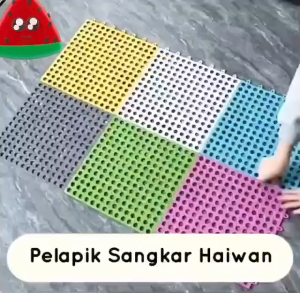 AJPET Pelapik Sangkar Pet Cage Floor Mat Cage Mat Plastic Foot Pad Slab Cat Rabbit Pelapik Alas Sangkar Arnab Kucing 猫笼垫