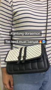 Tas Wanita Terbaru 2025 Dua Ruang Tas Selempang Wanita Remaja Tas Pesta Wanita OOTD 2025 COD