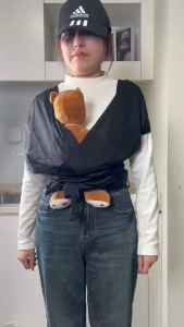 เป้อุ้มเด็กทารกแรกเกิด ผ้าขนหนูพยาบาล สวมใส่ง่าย สี่ฤดูกาล สลิงห่อมือ ฟรี ทารก ระบายอากาศ มัลติฟังก์ชั่น 0-36 เดือน ให้คุณสวมผลิตภัณฑ์ที่เหมาะสมสำหรับเด็กของคุณ