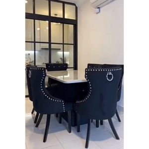 JASS FURNITURE Butterfly dining set 6 seater 8 seater marble table chesterfield direct factory  elegant design