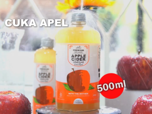Cuka Apel 500ml: Manfaat & Cara Penggunaan
