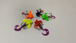 เหยื่อปลอม กบยาง MB Fishing เม่น MB05