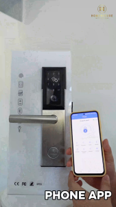 HomeSecure Digital Door Lock - STAINLESS STEEL WITHOUT FINGERPRINT ACCESS Home Secure Digital Lock Home Depot Smart Lock Kids Safe Door Lock - Lazada