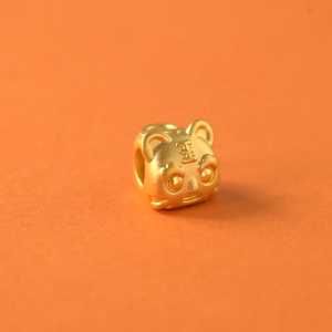 Chow Sang Sang 周生生 Charme Blessings Culture 999 Gold Zodiac Tiger Lionhead Shoe Charm 90049C (15-17 Dec Buy 1 charm free 1 bracelet)