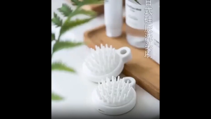 Sisir Keramas Silikon & Sikat Kamar Silikon Anti Ketombe