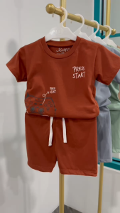 Kelfi Baju Setelan Anak Cowok: Bahan Adem & Lembut