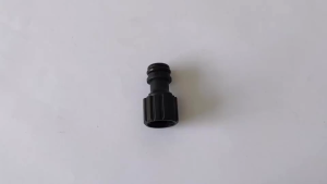 TUKUO Sambungan Nepel Drat Female 3/8" 18mm - Pas Cepat Fitting Adapter Water Tap Quick Release - Water Tap Quick Release - Konektor Drat Quick Release Ke Stik Sanchin Dc Sprayer