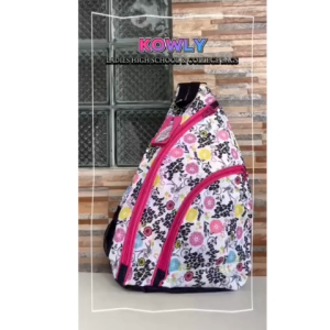 BOARDWALK KOWLY SCHOOL GIRLS BAG WITH FLORAL DESIGN