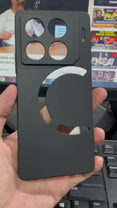 Softcase Infinix GT 20 Pro 4G/5G 2024 Warna Matte Black - Pelindung Kamera dengan Ringan dan Tahan Benturan