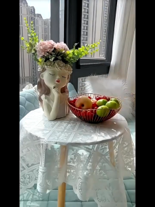 AIBG โต๊ะกลมเล็ก โต๊ะ30/40ซม. โต๊ะ2ชั้น โต๊ะข้างโซฟา โต๊ะไม้ โต๊ะกลาง โต๊ะข้างเตียง โต๊ะเรียบง่าย ทันสมัย