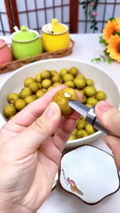 ZX HOME ที่แกะกุ้ง มีดปอกเม็ดลำใย 2 in 1 แกะเปลือกกุ้ง สแตนเลส304 (2 in 1 longan seed peeling knife for peeling shrimp)