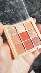 9 Colors Matte Eyeshadow Korean Style Waterproof Sequins Matte Glitter Eye Shadow Palette Earth Color Eye Shadow Makeup