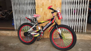 จักรยานเด็ก ขนาดล้อ 20 นิ้ว LION X SPORT รุ่น F1 series ซี่ลวดสี ล้อโต