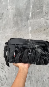 Tas Selempang Pria 2in1 PEGE Elvon Sling Bag Multifungsi Bisa Slempang dan Pouch Casual dan Kekinian - PG 9050