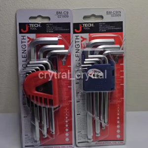Sg Seller - Jetech 9 pieces Ball Head Hex Key MM set  Inch set