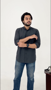 Kemeja Cotton Oxford LS Hey Man Modern Fit