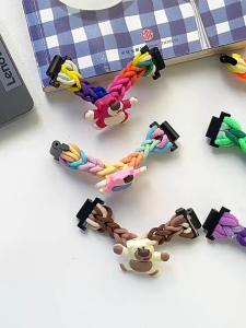 Kuromi Melody สำหรับ Imoo Z1 Z6สายรัด Z7สายนาฬิกาทอยืดหยุ่น imoo X10 สายนาฬิกา imoo Z1 สาย imoo Z6 สายซิลิโคน สำหรับ imoo Z7 สายแท้